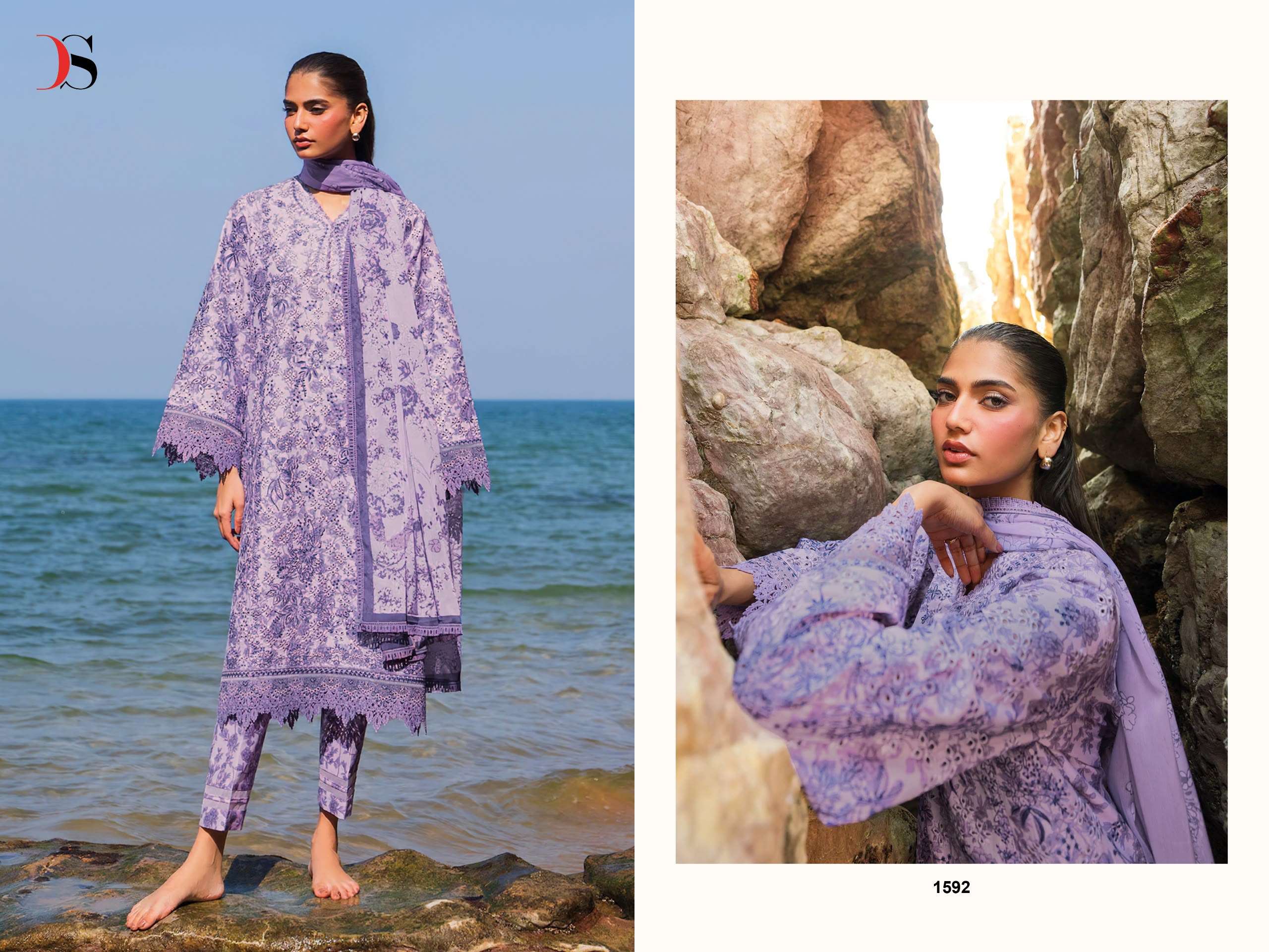 DEEPSY SUITS JADE PREMIUM VOL 4 COTTON HEAVY PATCH EMBROIDERY WORK SUIT