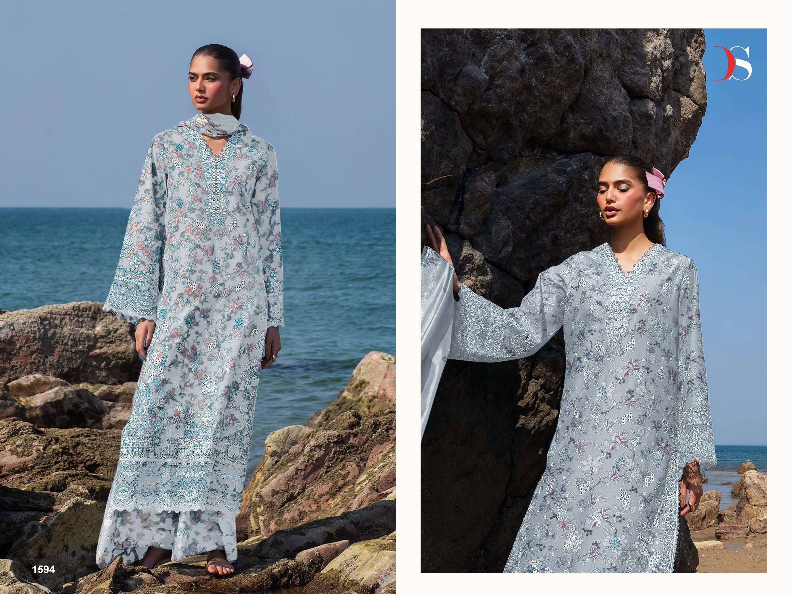 DEEPSY SUITS JADE PREMIUM VOL 4 COTTON HEAVY PATCH EMBROIDERY WORK SUIT