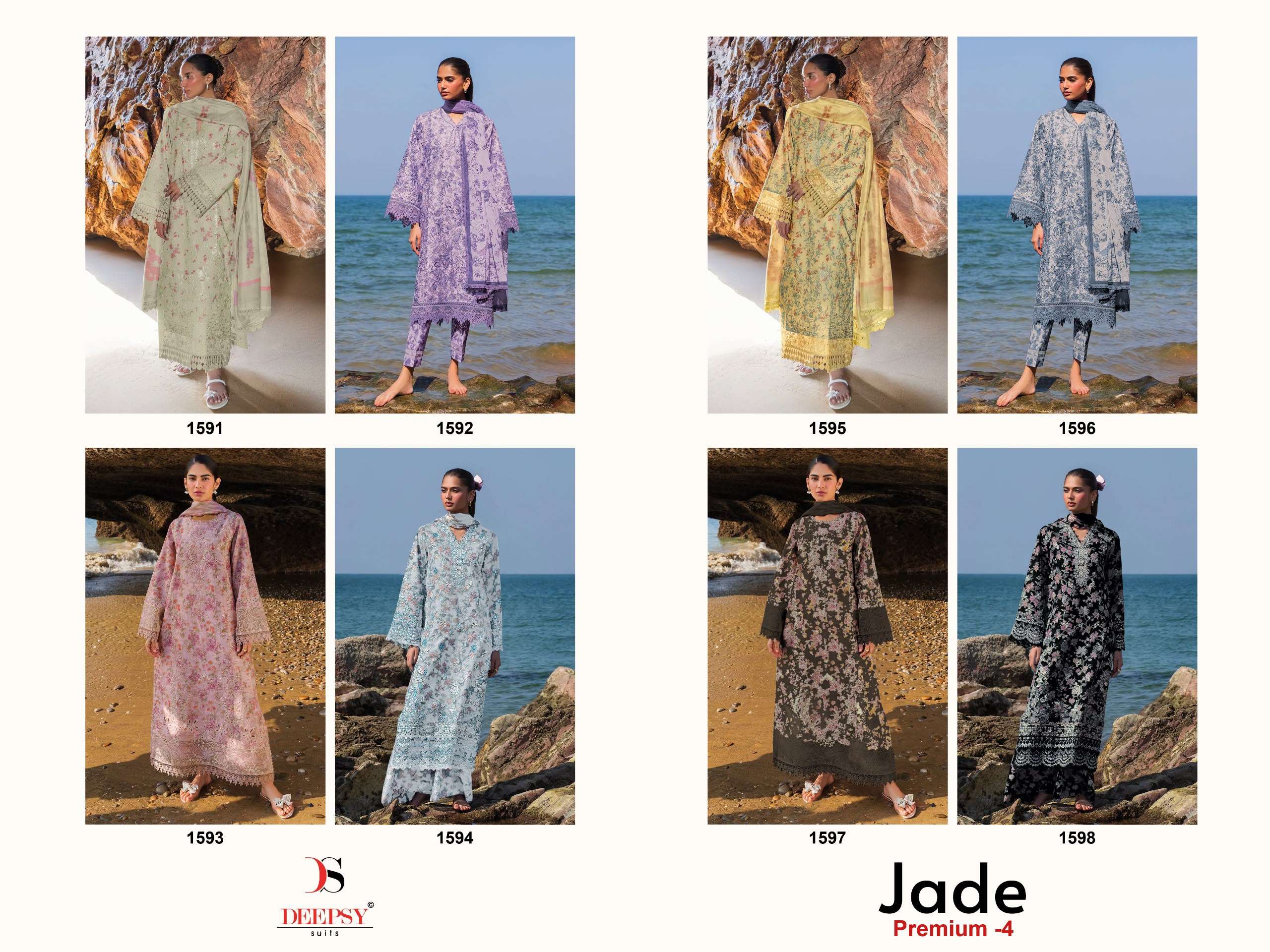 DEEPSY SUITS JADE PREMIUM VOL 4 COTTON HEAVY PATCH EMBROIDERY WORK SUIT