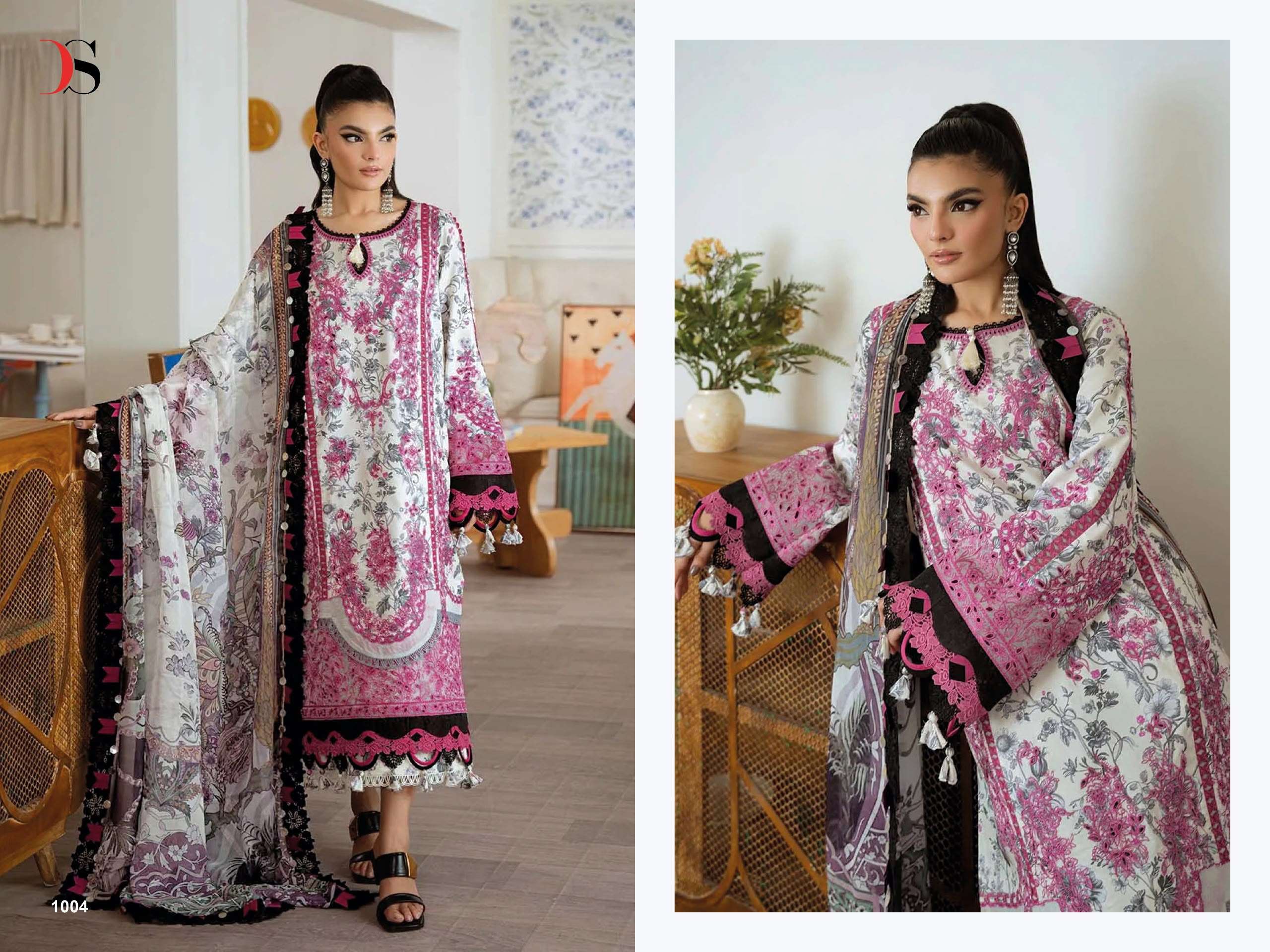 DEEPSY SUITS JADE PREMIUM VOL 5 COTTON HEAVY PATCH EMBROIDERY WORK SUIT