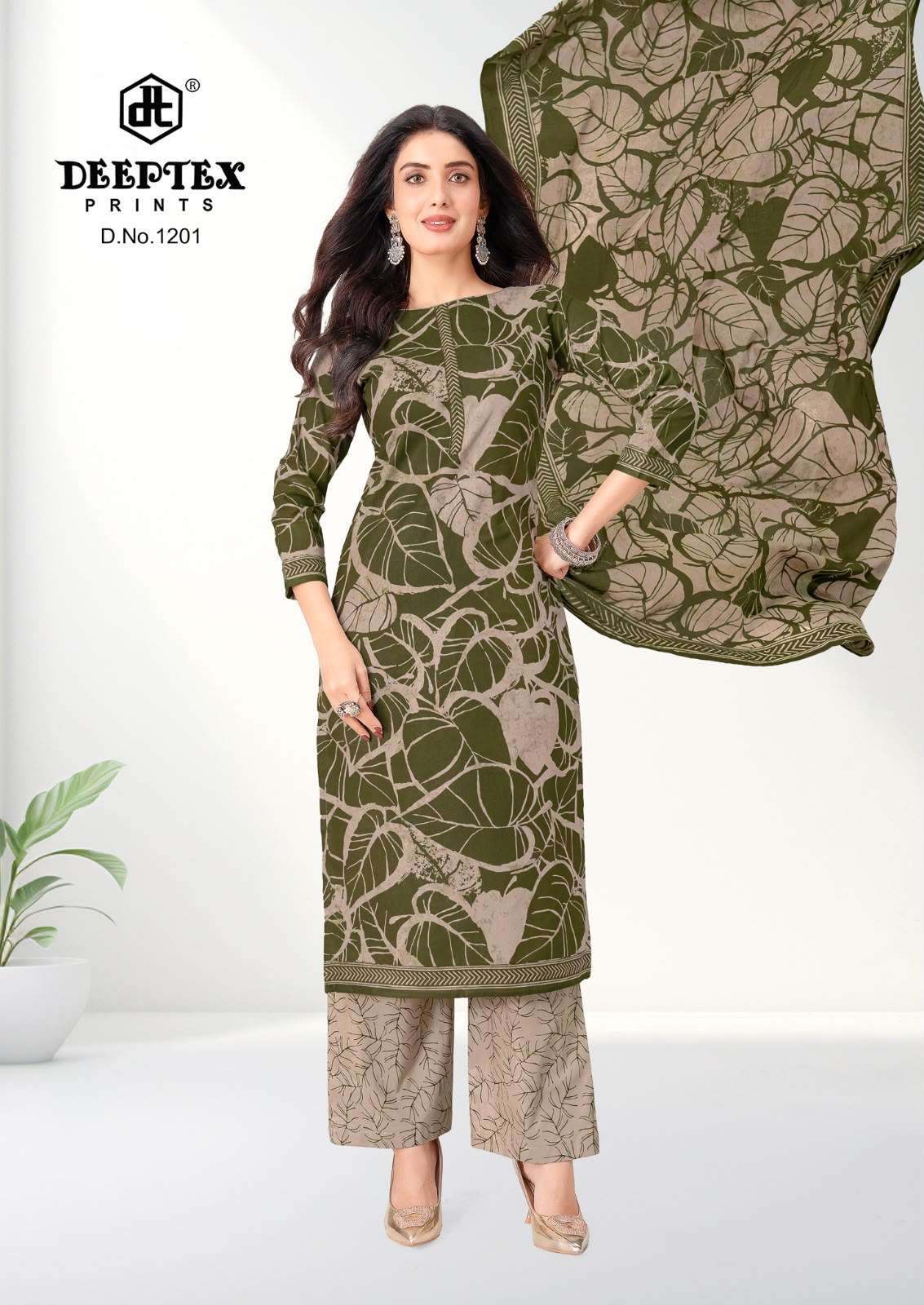 DEEPTEX PRINTS AALIZA VOL 12 COTTON PRINTED SALWAR SUIT