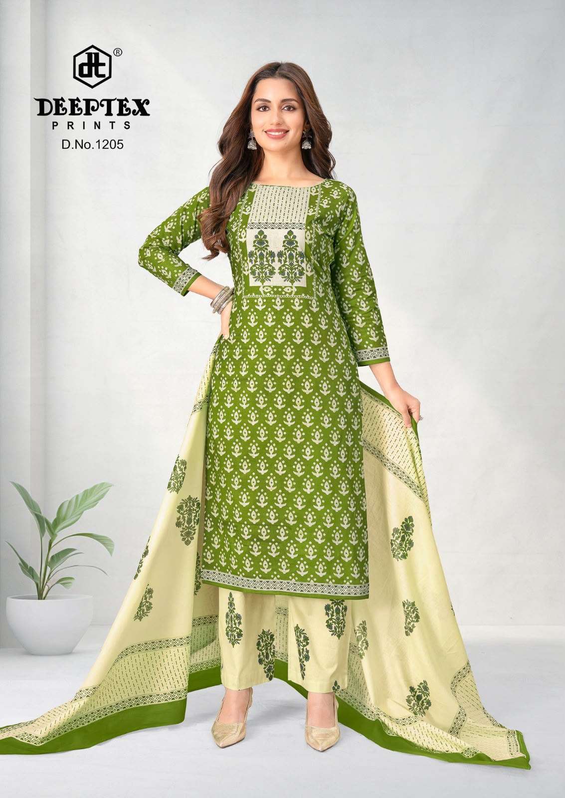DEEPTEX PRINTS AALIZA VOL 12 COTTON PRINTED SALWAR SUIT