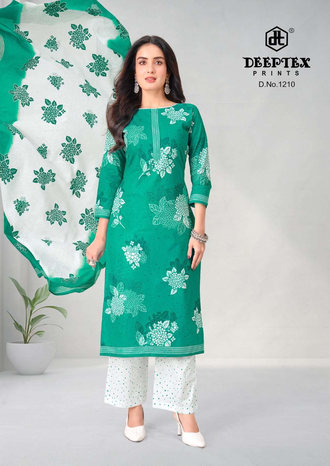 DEEPTEX PRINTS AALIZA VOL 12 COTTON PRINTED SALWAR SUIT