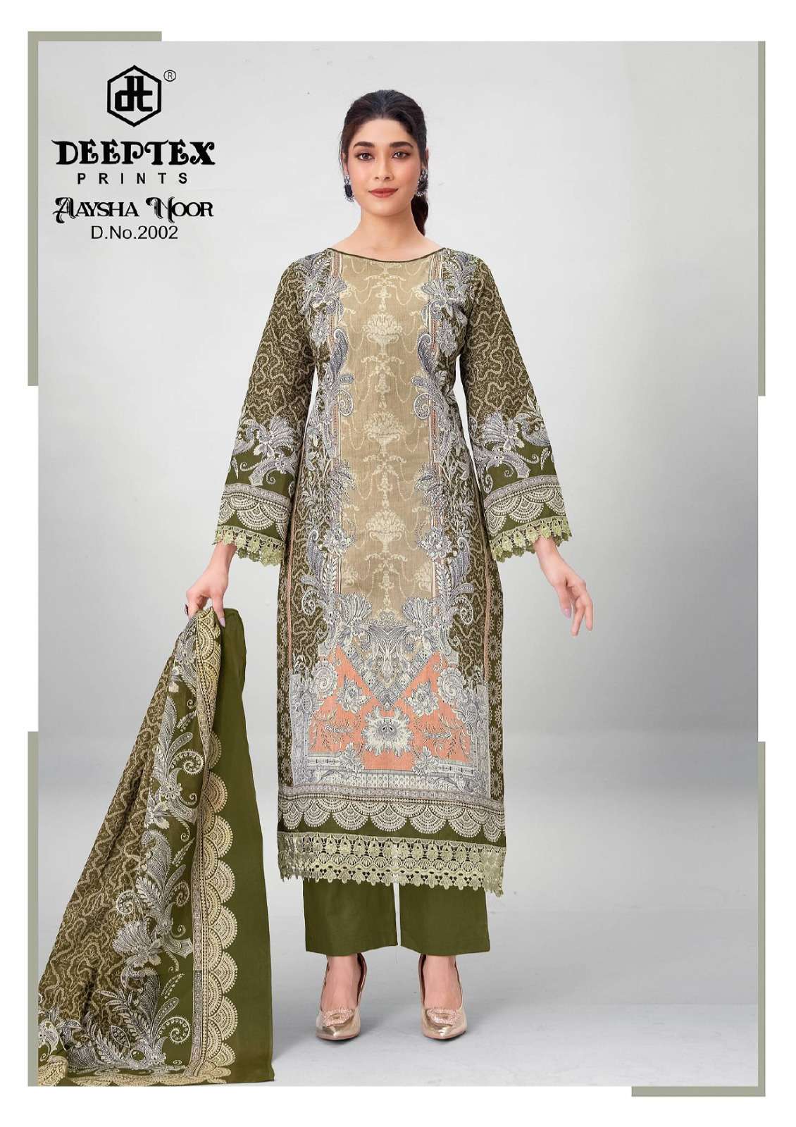 DEEPTEX PRINTS AAYSHA NOOR VOL 2 COTTON DIGITAL PRINT SALWAR SUIT