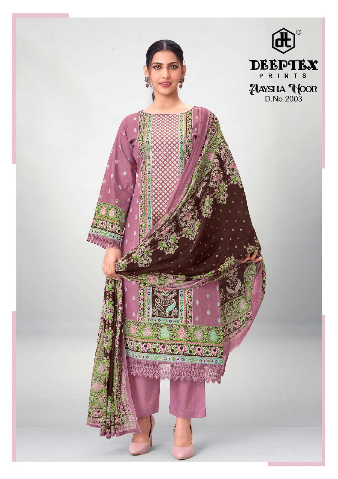 DEEPTEX PRINTS AAYSHA NOOR VOL 2 COTTON DIGITAL PRINT SALWAR SUIT