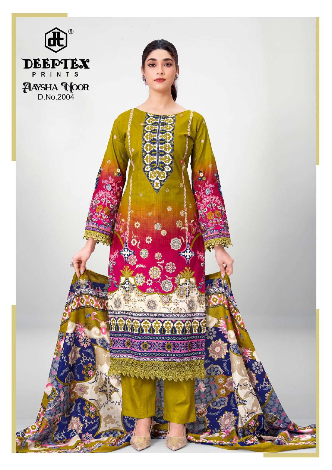 DEEPTEX PRINTS AAYSHA NOOR VOL 2 COTTON DIGITAL PRINT SALWAR SUIT