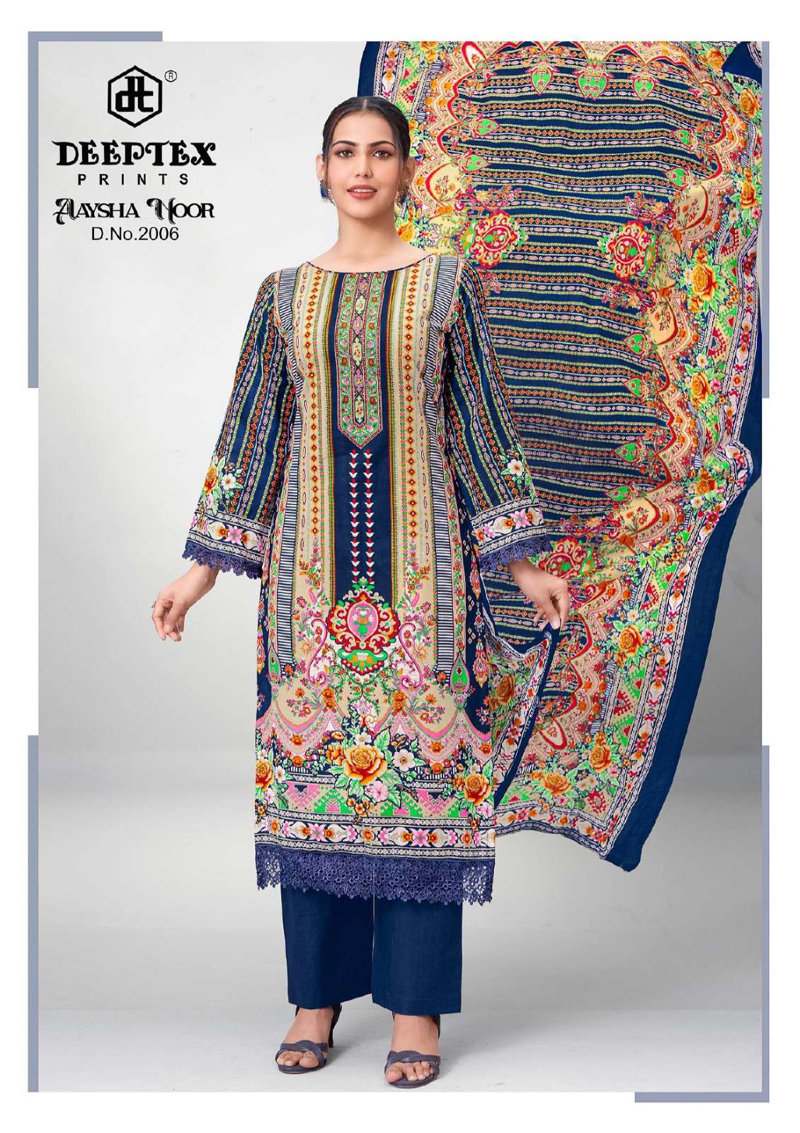 DEEPTEX PRINTS AAYSHA NOOR VOL 2 COTTON DIGITAL PRINT SALWAR SUIT