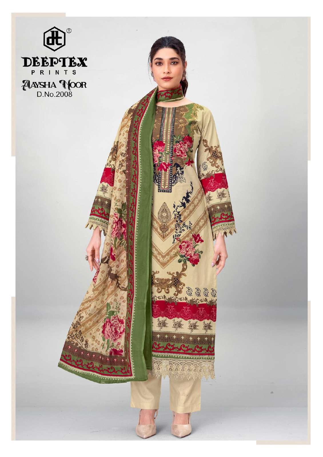 DEEPTEX PRINTS AAYSHA NOOR VOL 2 COTTON DIGITAL PRINT SALWAR SUIT