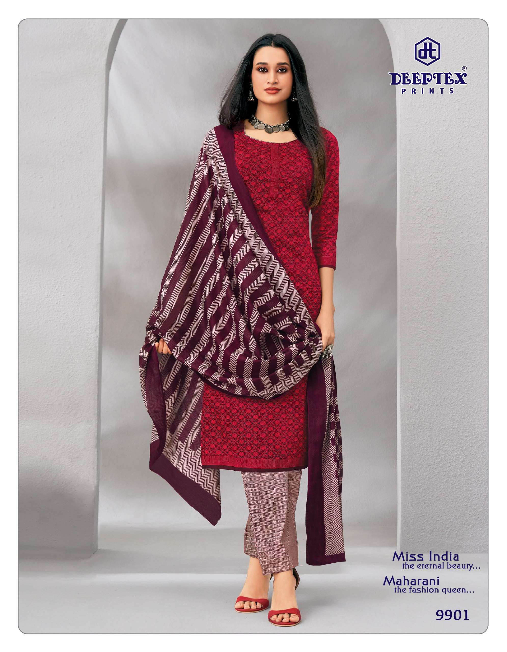 DEEPTEX PRINTS MISS INDIA VOL 99 COTTON PRINTED LADIES SALWAR SUIT	
