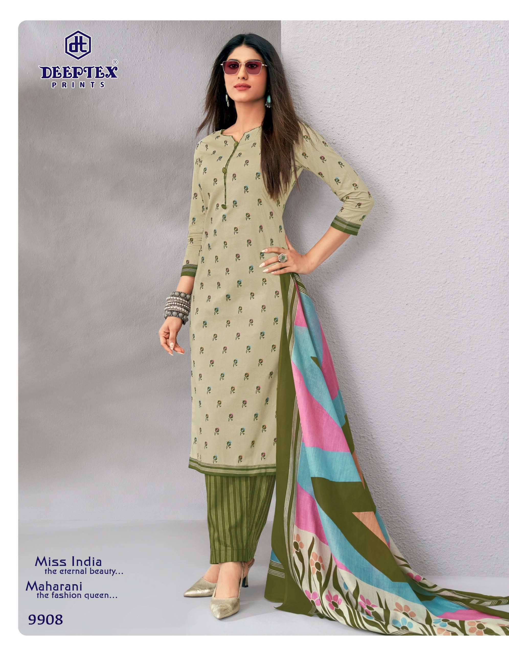 DEEPTEX PRINTS MISS INDIA VOL 99 COTTON PRINTED LADIES SALWAR SUIT	