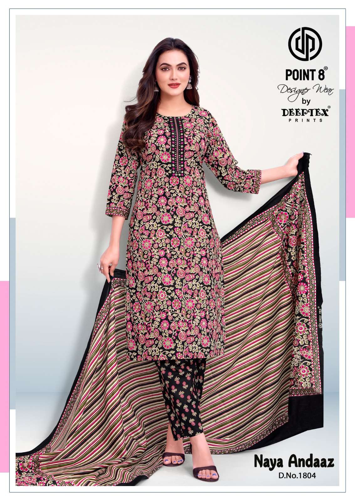 DEEPTEX PRINTS NAYA ANDAAZ VOL 18 COTTON PRINTED READY MADE LADIES SUIT