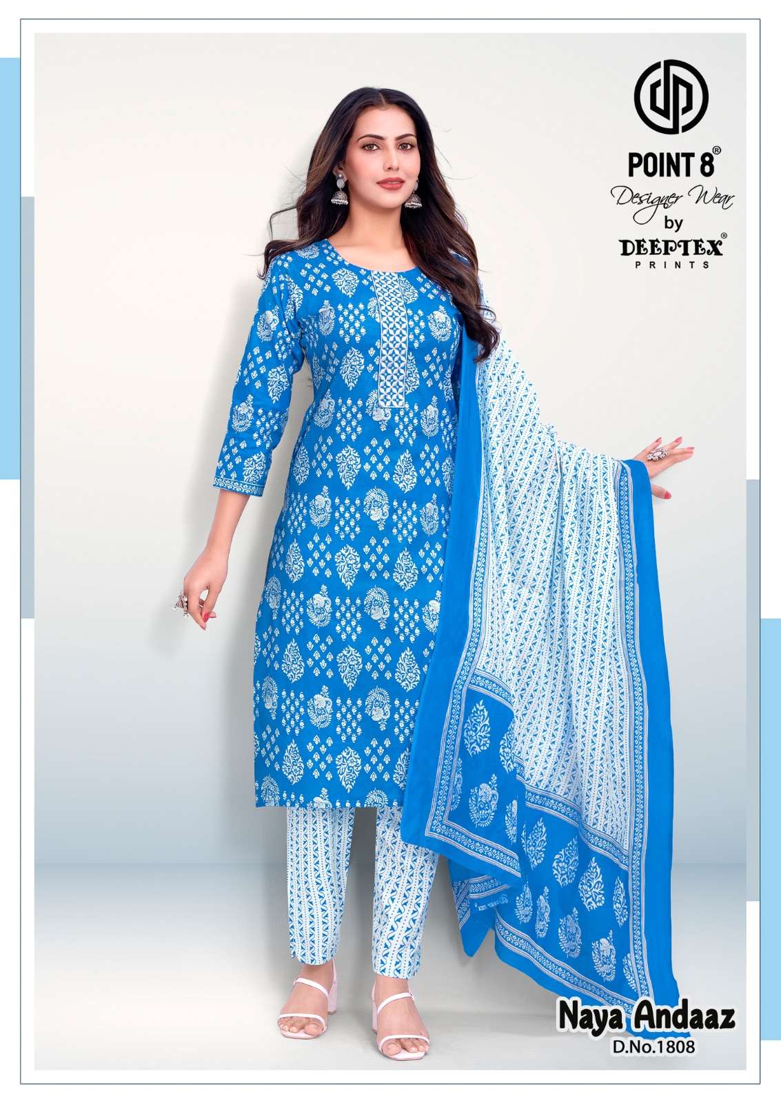 DEEPTEX PRINTS NAYA ANDAAZ VOL 18 COTTON PRINTED READY MADE LADIES SUIT