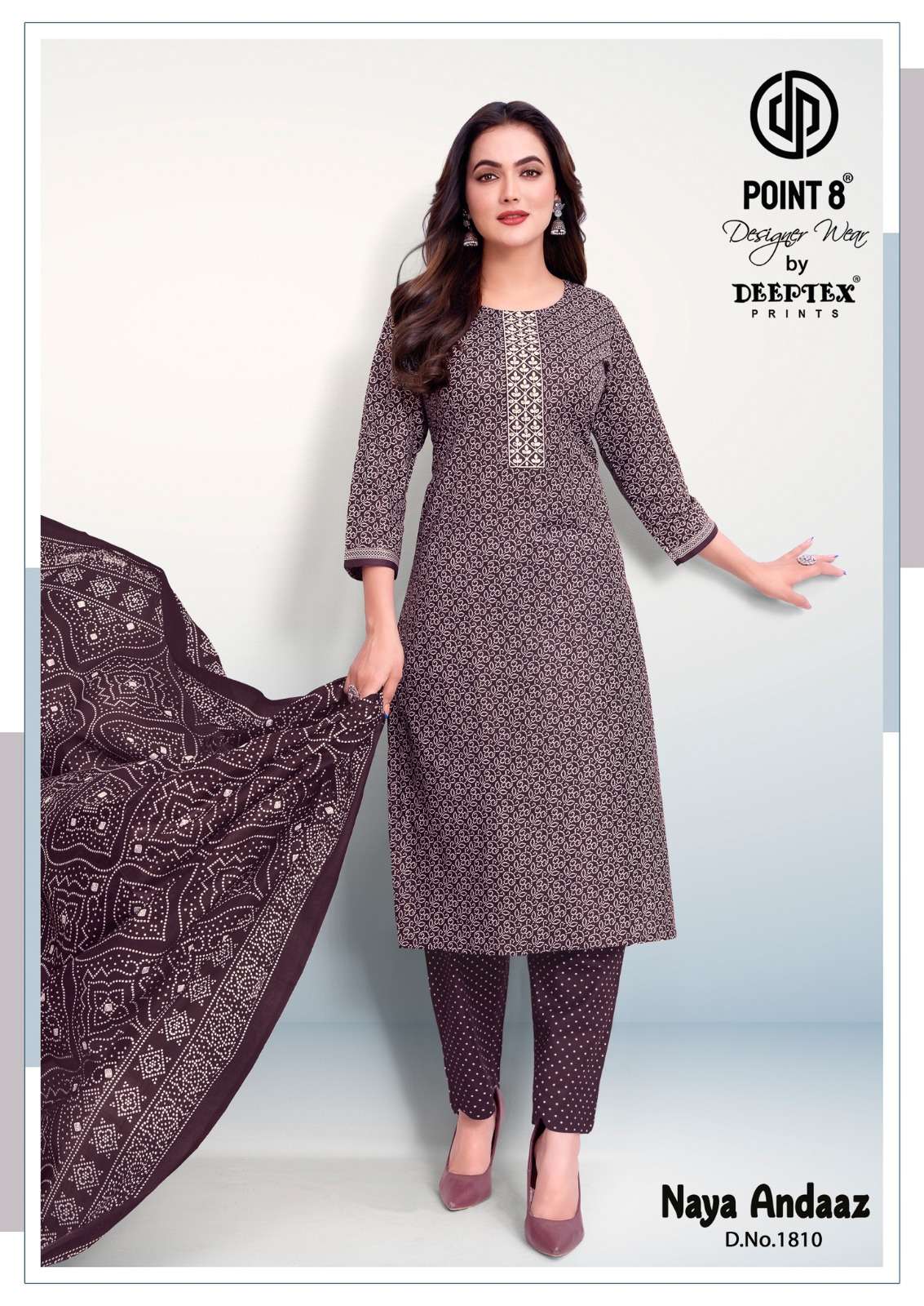 DEEPTEX PRINTS NAYA ANDAAZ VOL 18 COTTON PRINTED READY MADE LADIES SUIT