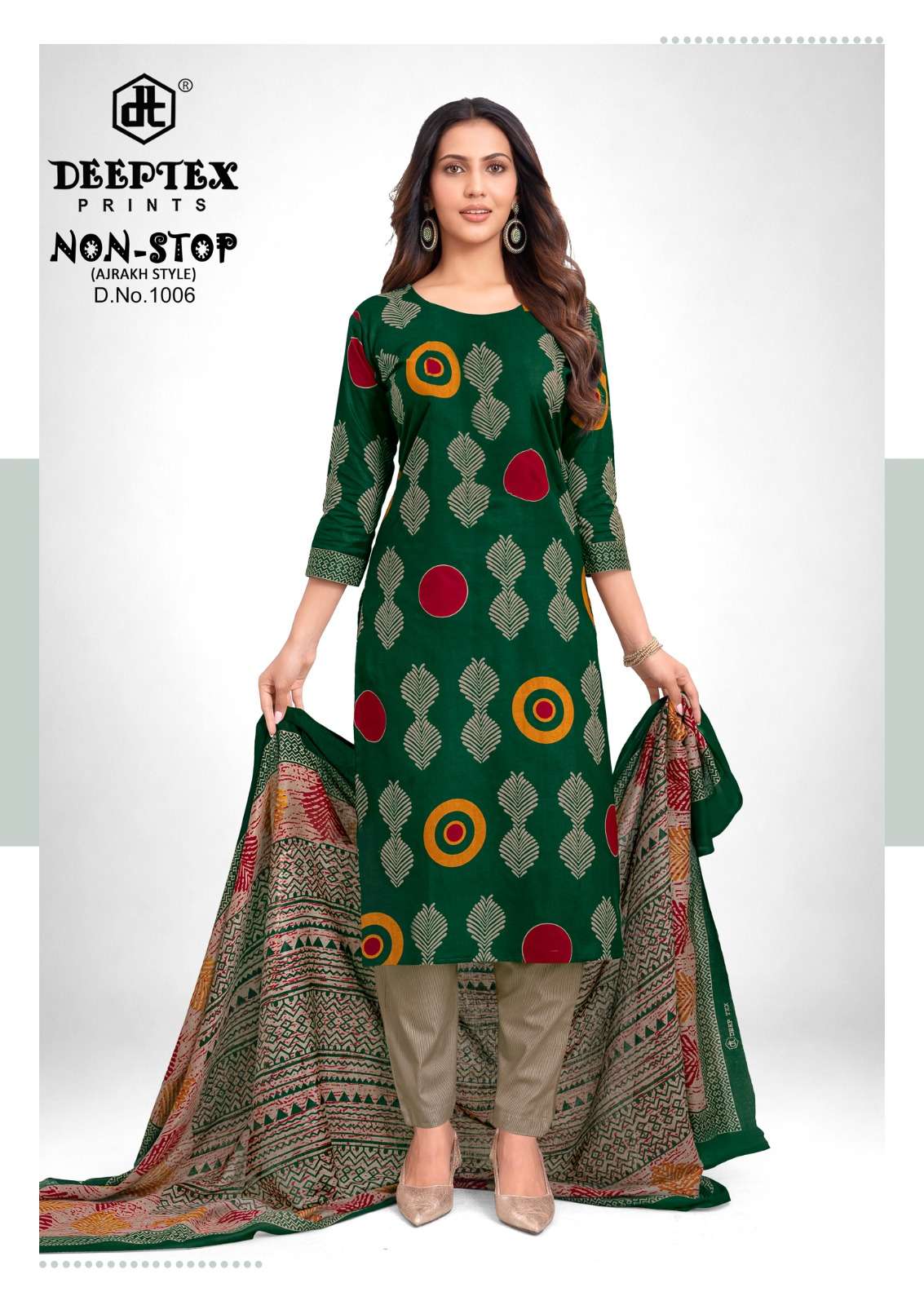 DEEPTEX PRINTS NON STOP VOL 1 COTTON PRINTED LADIES SALWAR SUIT