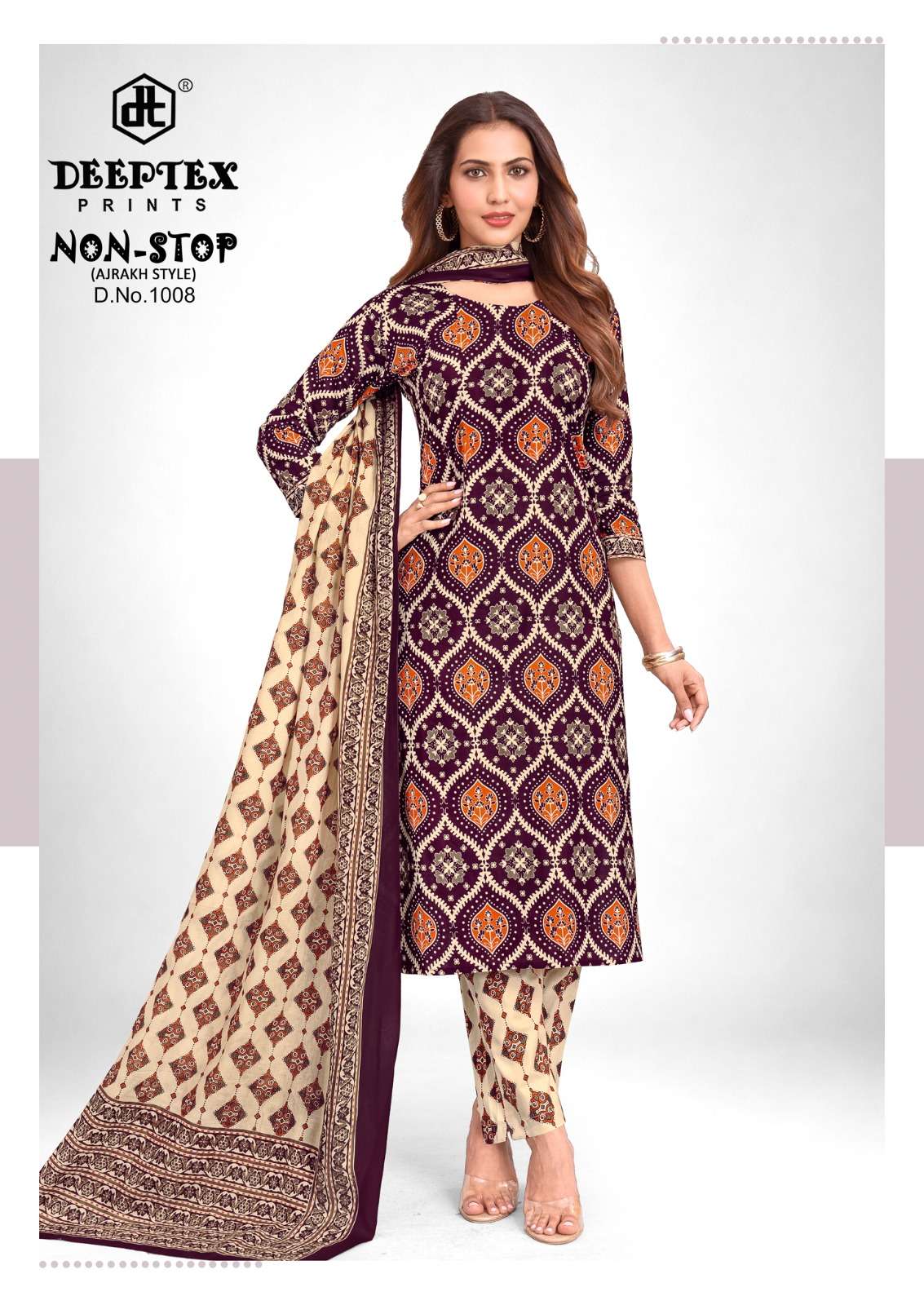 DEEPTEX PRINTS NON STOP VOL 1 COTTON PRINTED LADIES SALWAR SUIT