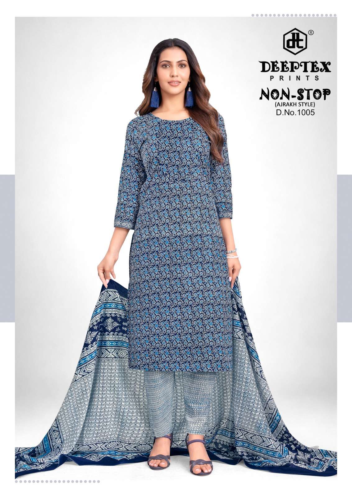 DEEPTEX PRINTS NON STOP VOL 1 COTTON PRINTED LADIES SALWAR SUIT