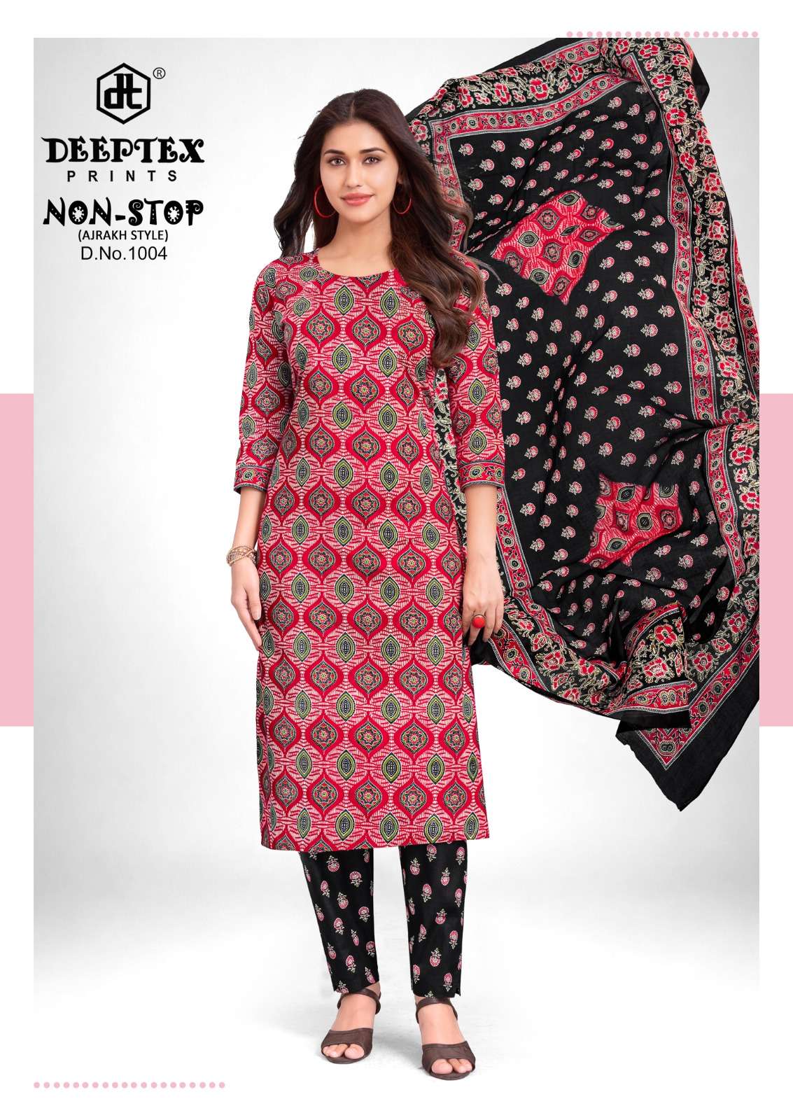 DEEPTEX PRINTS NON STOP VOL 1 COTTON PRINTED LADIES SALWAR SUIT