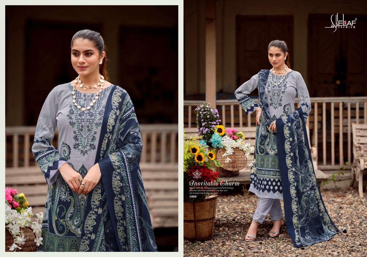 ELAF PREMIUM PREMIUM ASRAJOFA VOL 3 COTTON DIGITAL STYLE PRINTS SALWAR SUIT