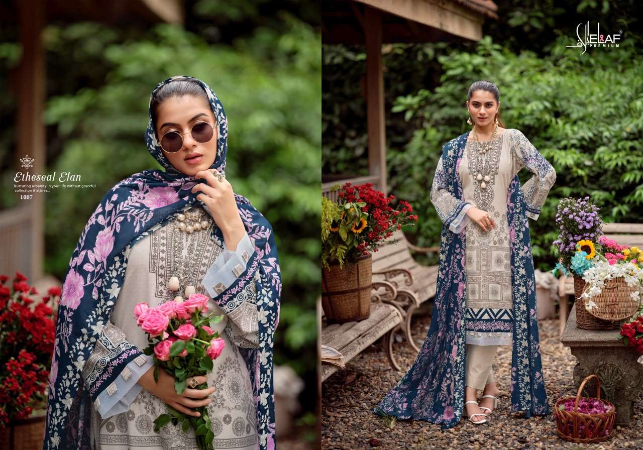 ELAF PREMIUM PREMIUM ASRAJOFA VOL 3 COTTON DIGITAL STYLE PRINTS SALWAR SUIT