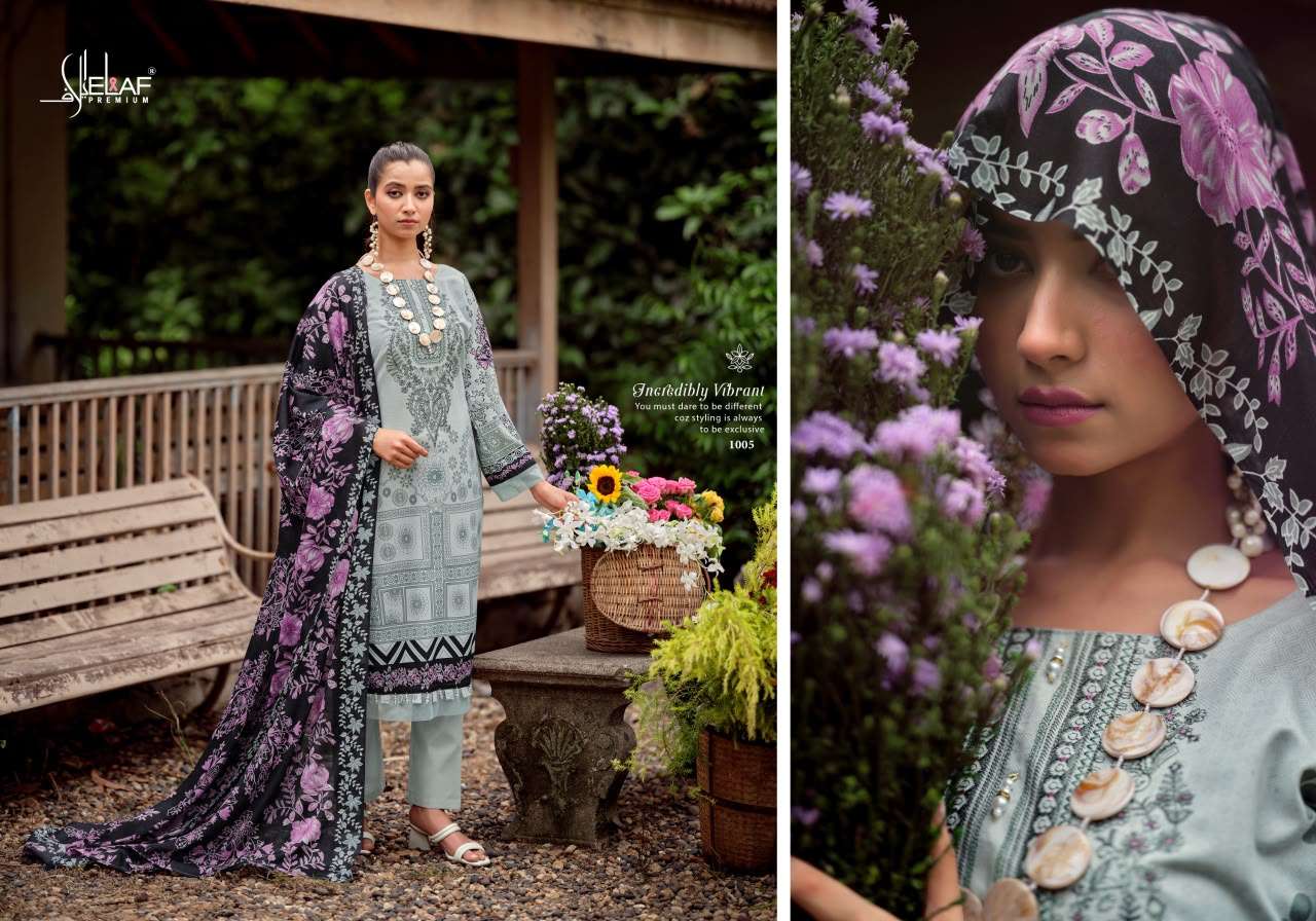 ELAF PREMIUM PREMIUM ASRAJOFA VOL 3 COTTON DIGITAL STYLE PRINTS SALWAR SUIT