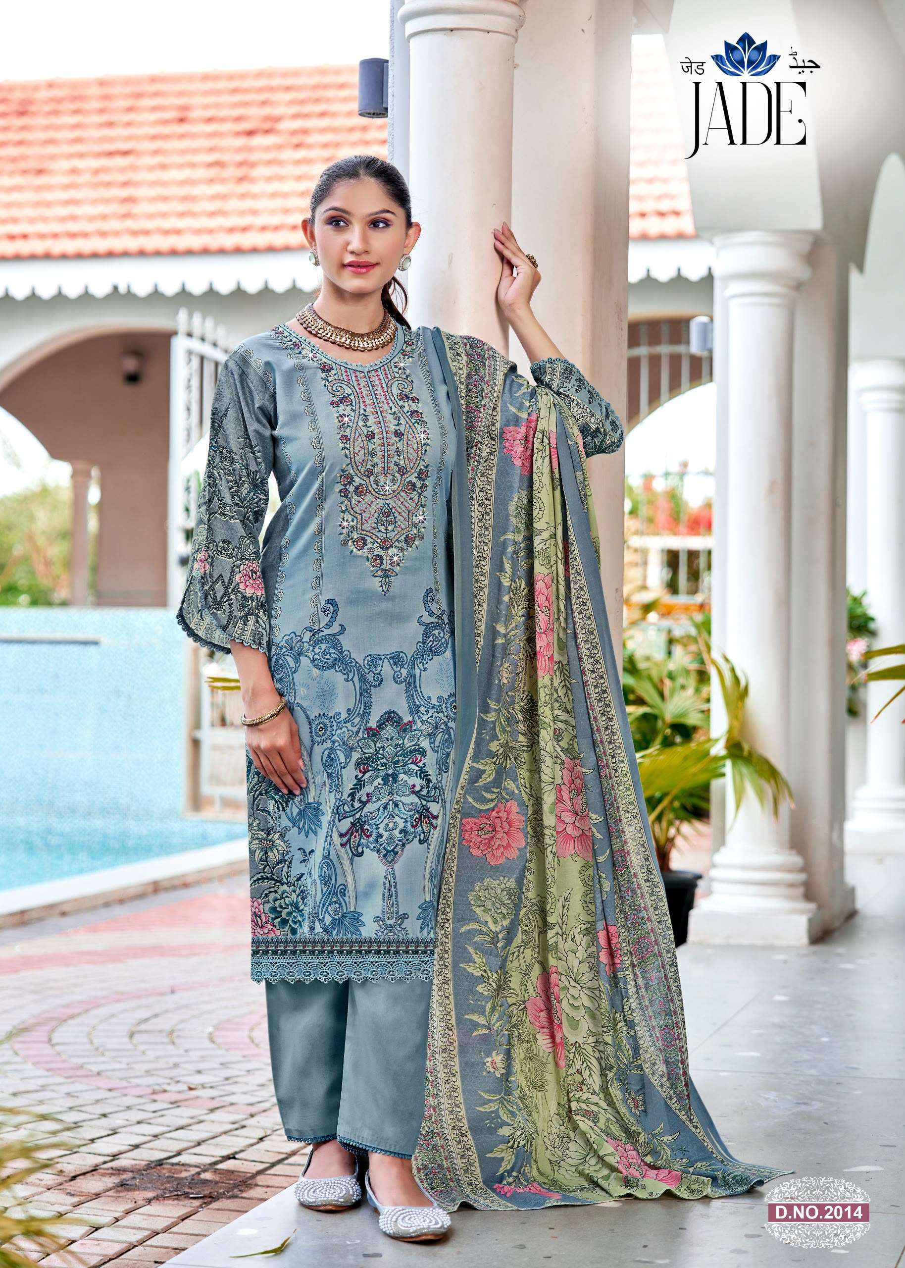 FALAK INTERNATIONAL GANESHA JADE VOL 2 COTTON DIGITAL PRINTS SALWAR SUIT