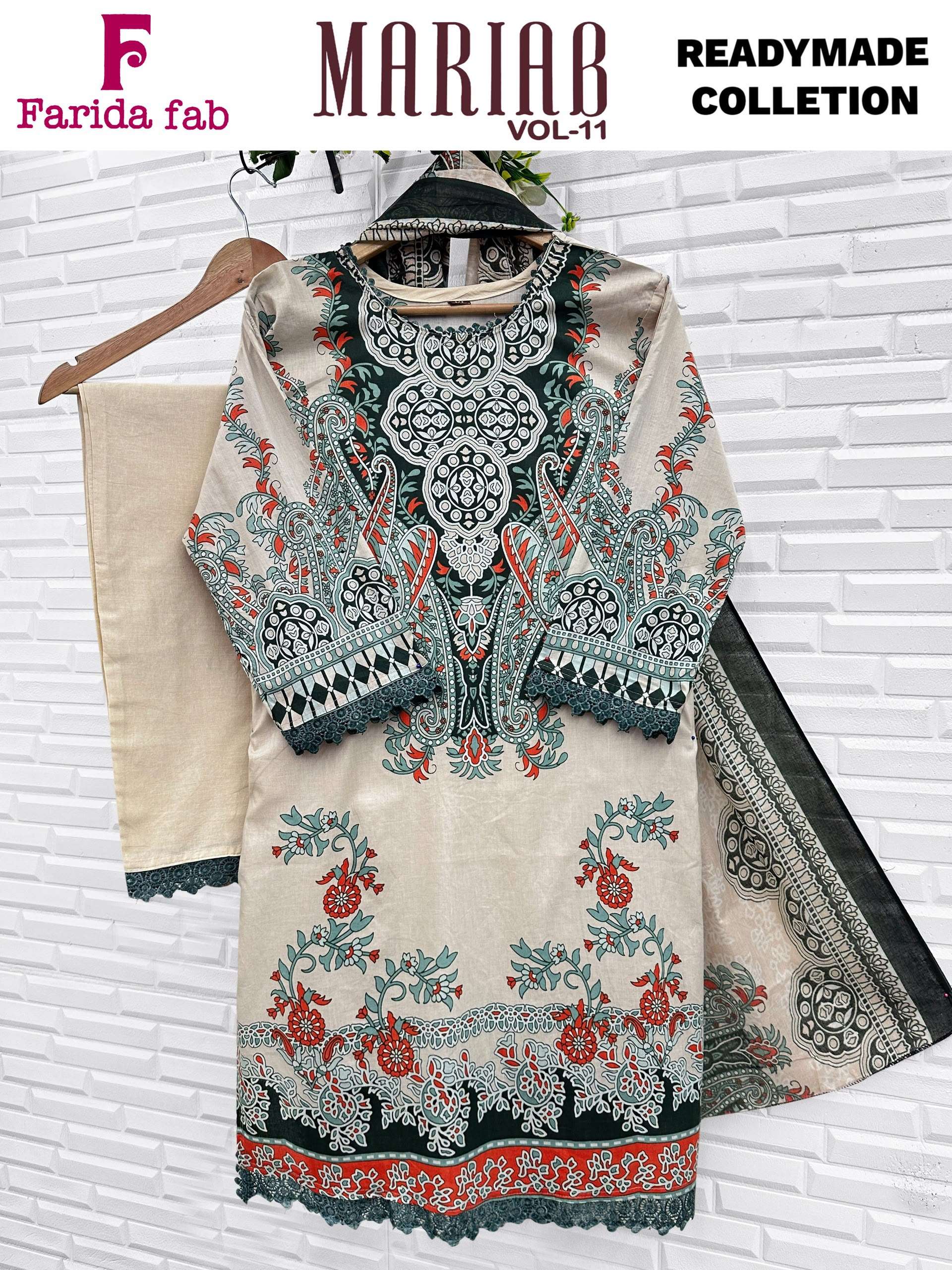 FARIDA FAB MARIA B VOL 11 READY MADE COLLECTION 