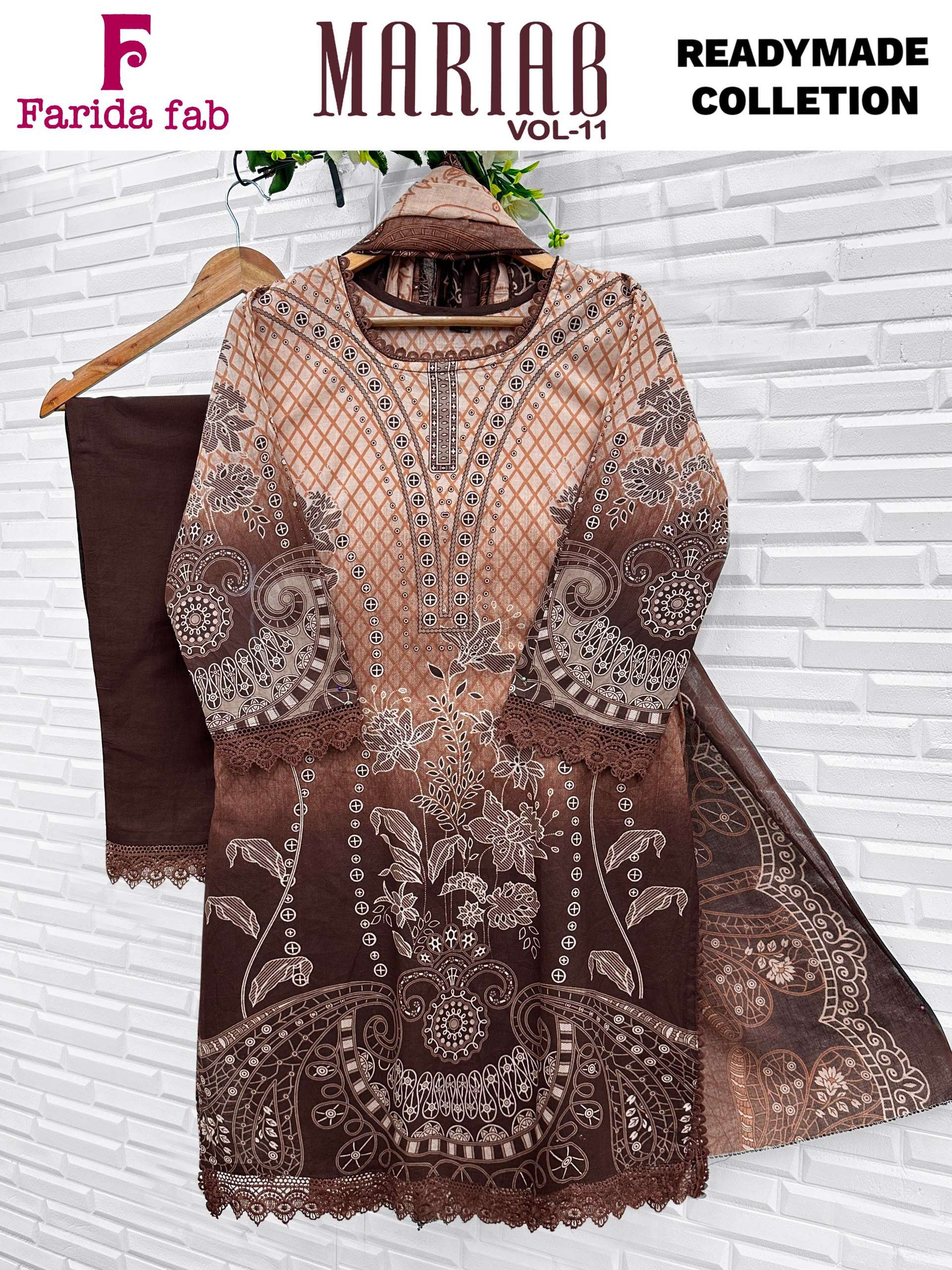 FARIDA FAB MARIA B VOL 11 READY MADE COLLECTION 
