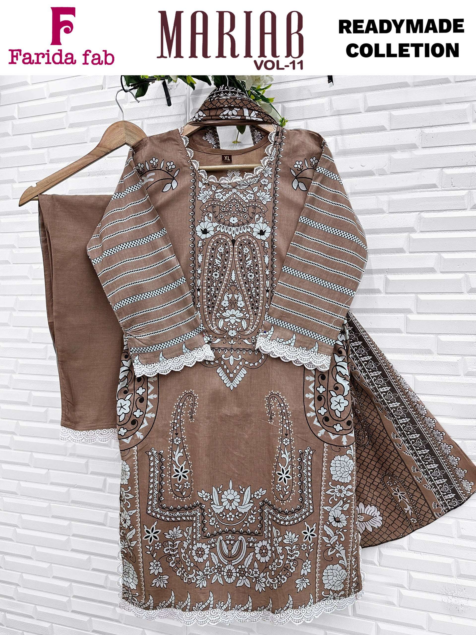 FARIDA FAB MARIA B VOL 11 READY MADE COLLECTION 