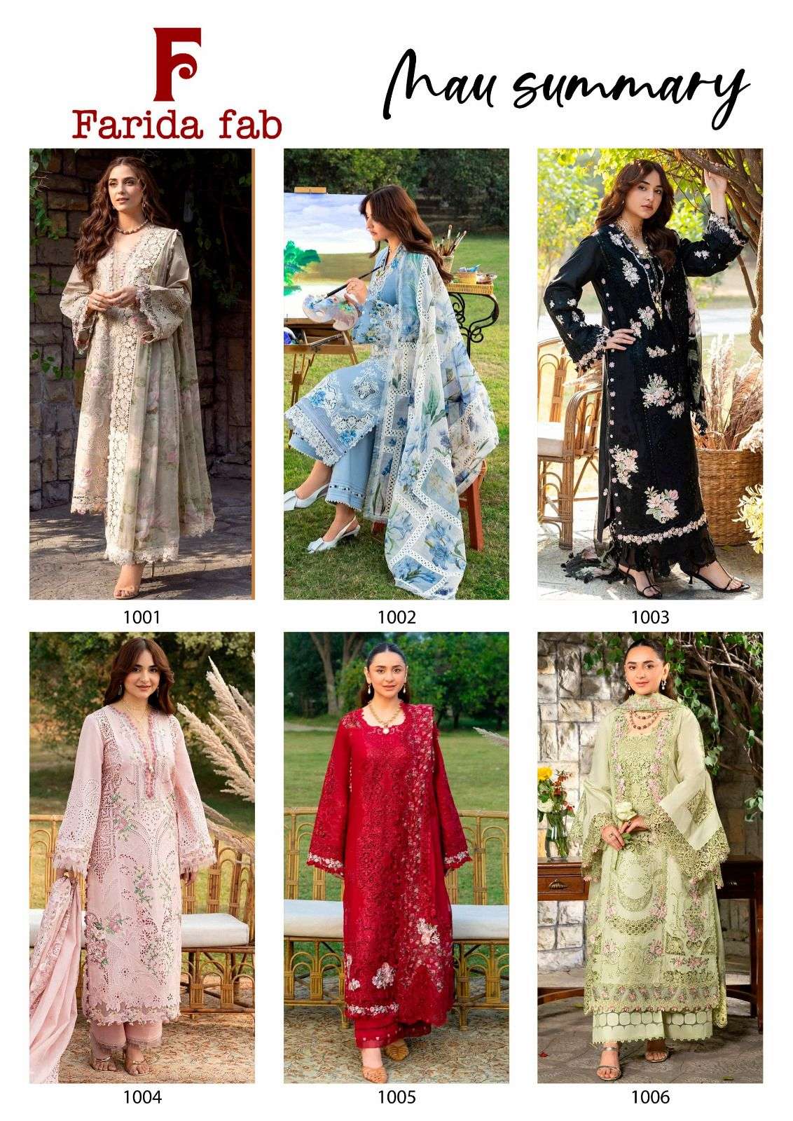 FARIDA FAB MAU SUMMARY COTTON DIGITAL PRINT SALWAR SUIT