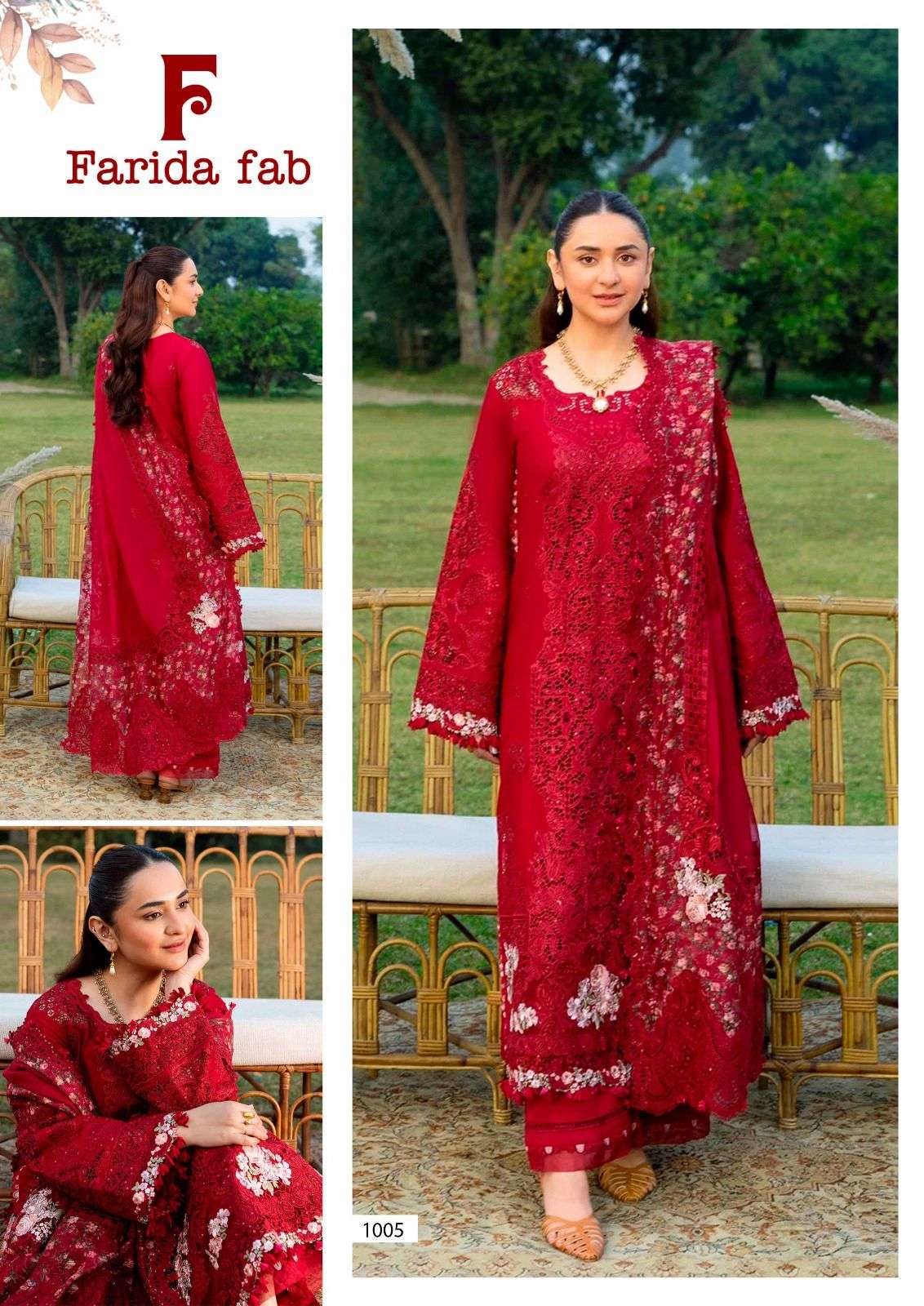 FARIDA FAB MAU SUMMARY COTTON DIGITAL PRINT SALWAR SUIT