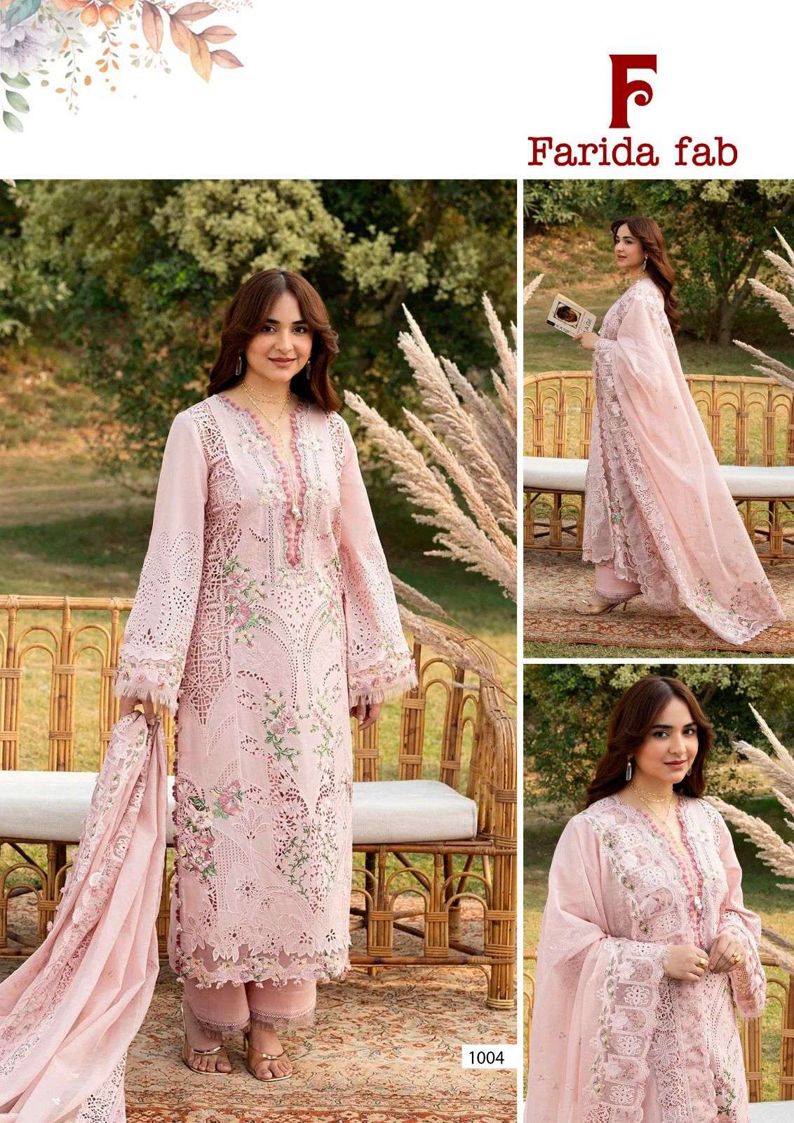 FARIDA FAB MAU SUMMARY COTTON DIGITAL PRINT SALWAR SUIT