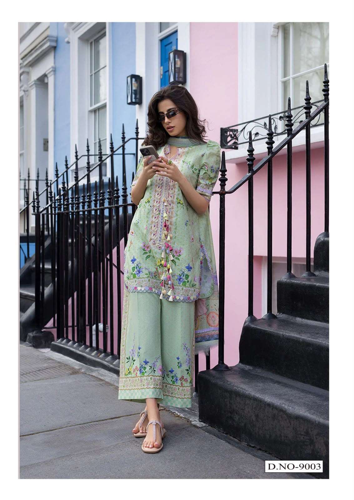 HALA RAMSHA VOL 9 COTTON DIGITAL KARACHI PRINTS SALWAR SUIT
