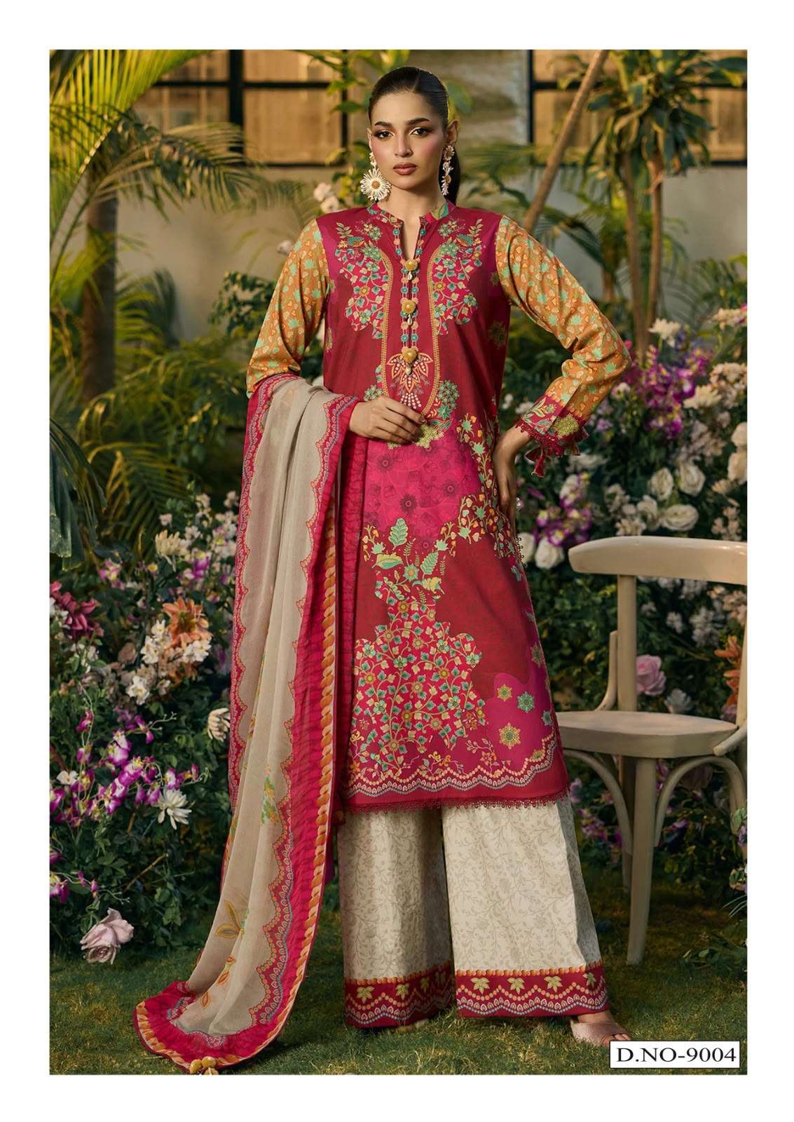 HALA RAMSHA VOL 9 COTTON DIGITAL KARACHI PRINTS SALWAR SUIT