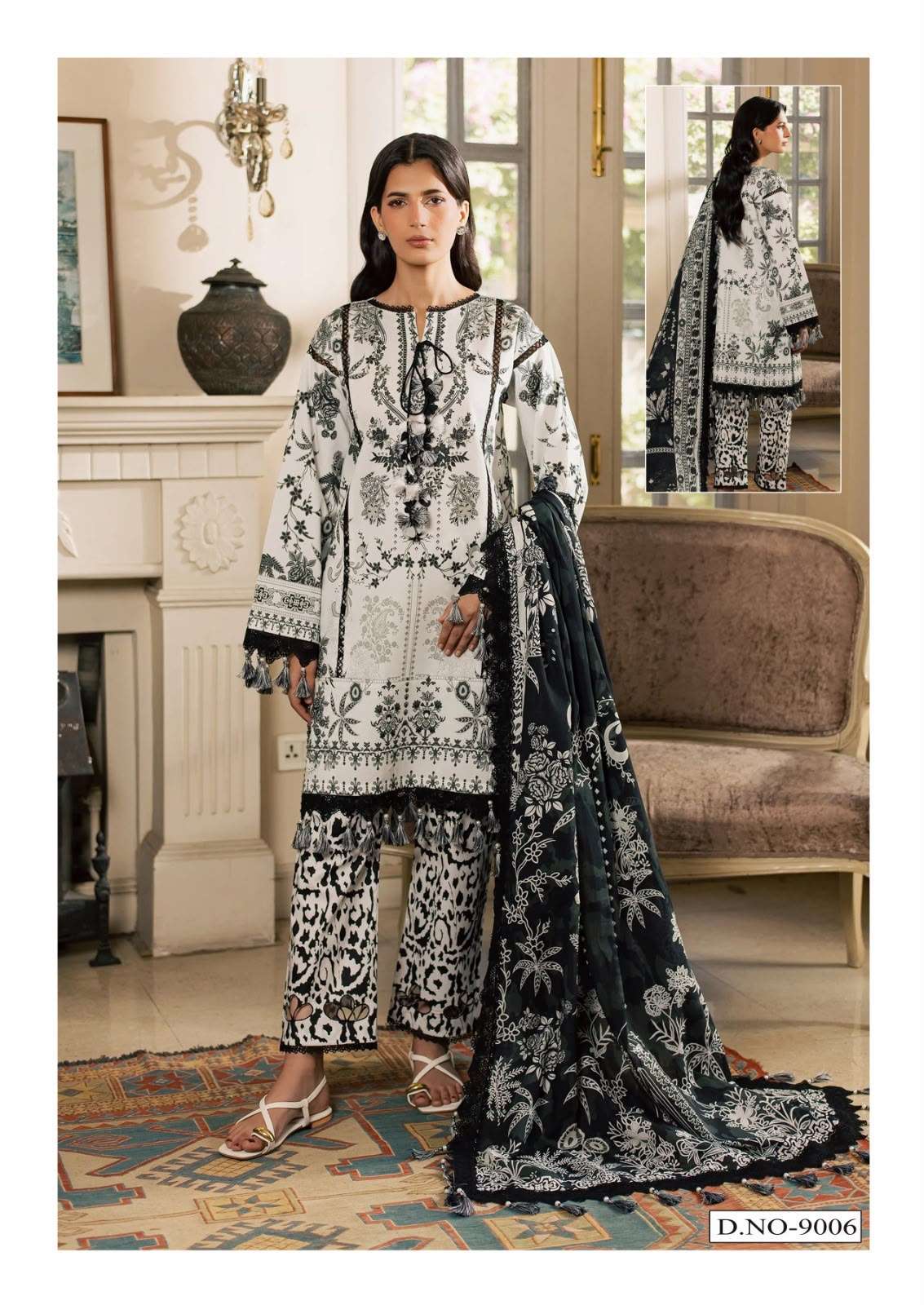 HALA RAMSHA VOL 9 COTTON DIGITAL KARACHI PRINTS SALWAR SUIT