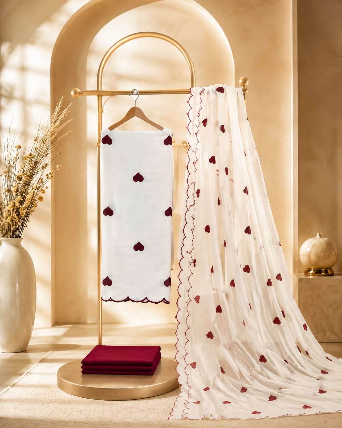 HOUSE OF LIBAS TRENDY HEART COLLECTION VOL 2 RAYON FANCY PRINT LADIES SALWAR SUIT
