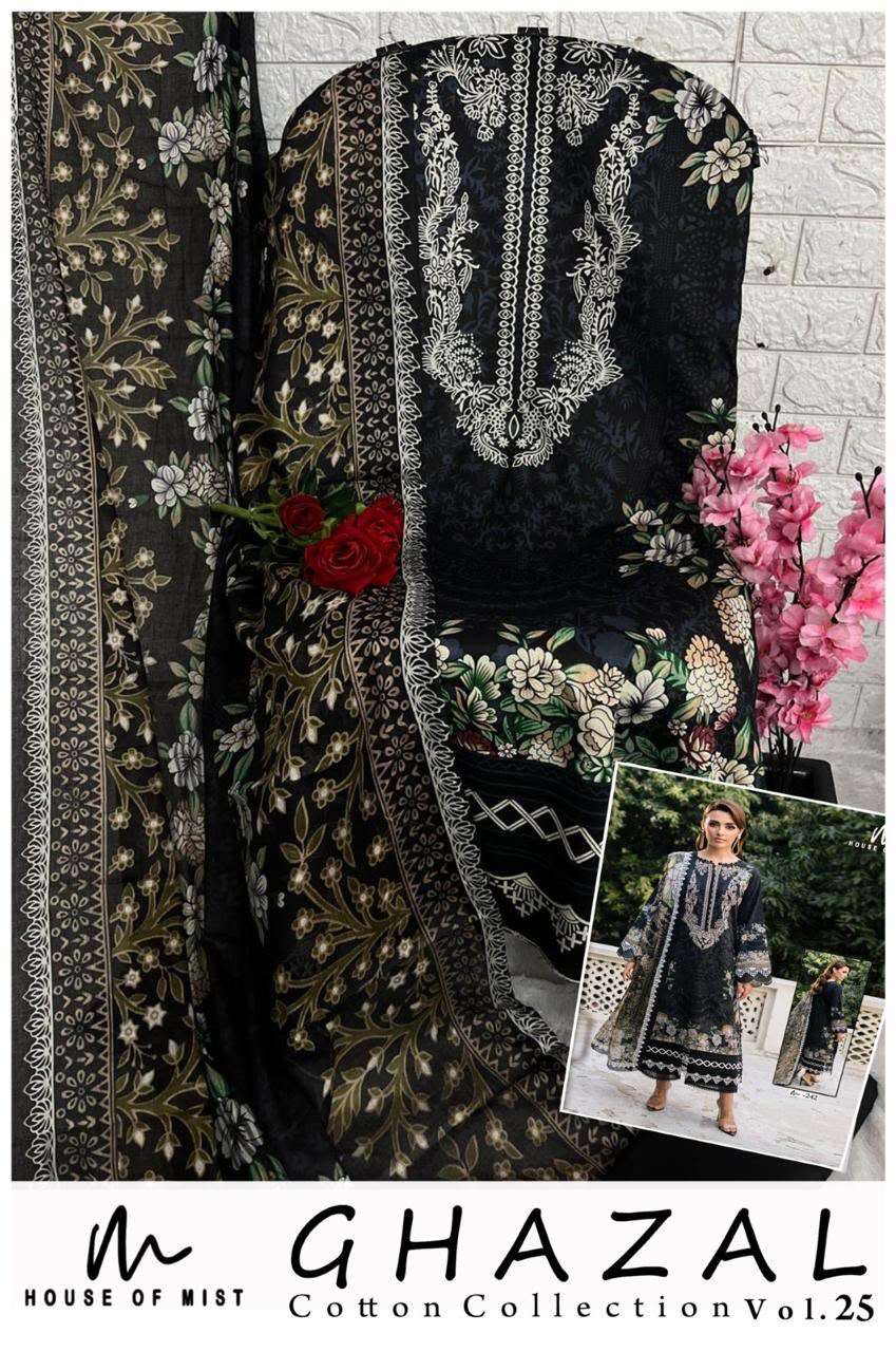 HOUSE OF MIST GHAZAL COTTON COLLECTION VOL 25 COTTON DIGITAL PRINT SALWAR SUIT
