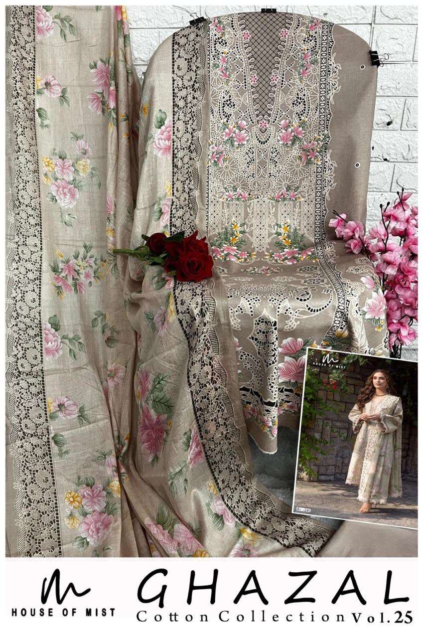 HOUSE OF MIST GHAZAL COTTON COLLECTION VOL 25 COTTON DIGITAL PRINT SALWAR SUIT