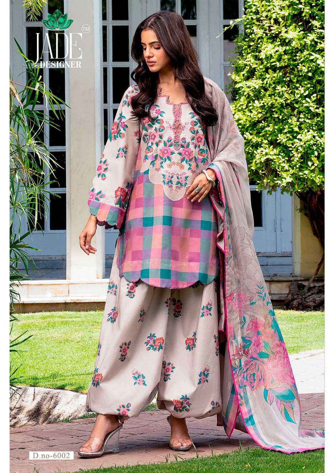 JADE AYESHA ZARA VOL 6 LAWN COTTON DIGITAL PRINT SALWAR SUIT