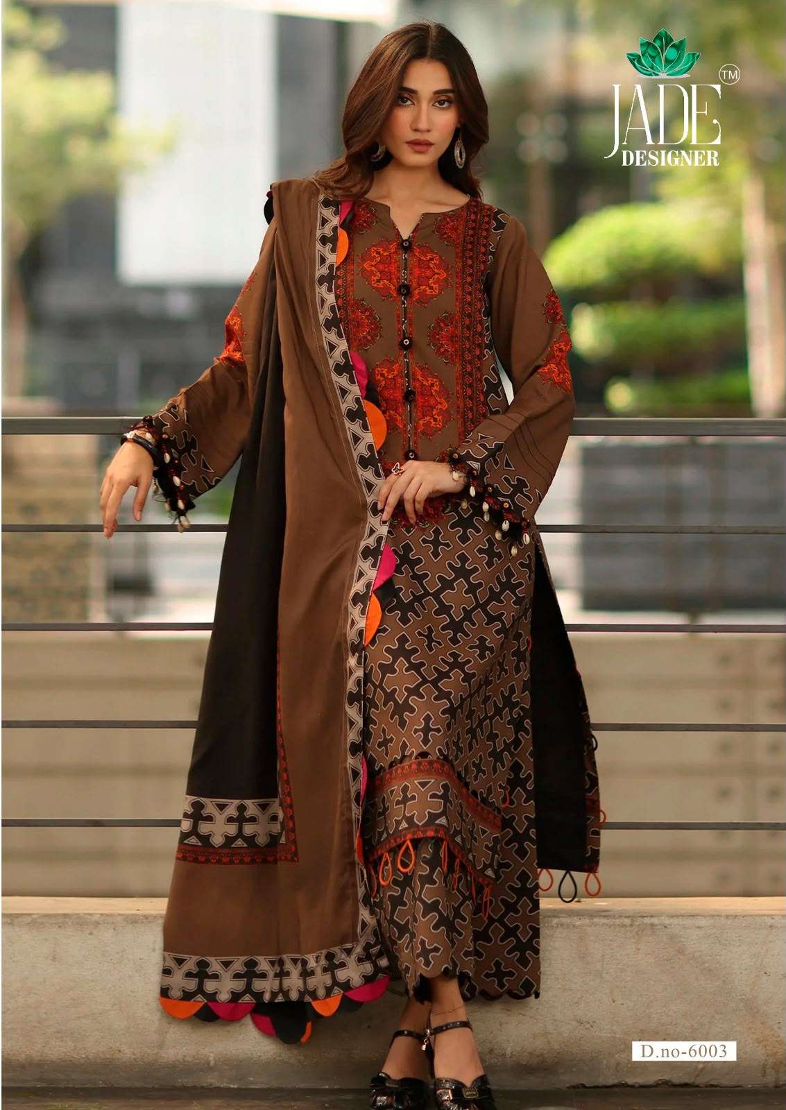 JADE AYESHA ZARA VOL 6 LAWN COTTON DIGITAL PRINT SALWAR SUIT