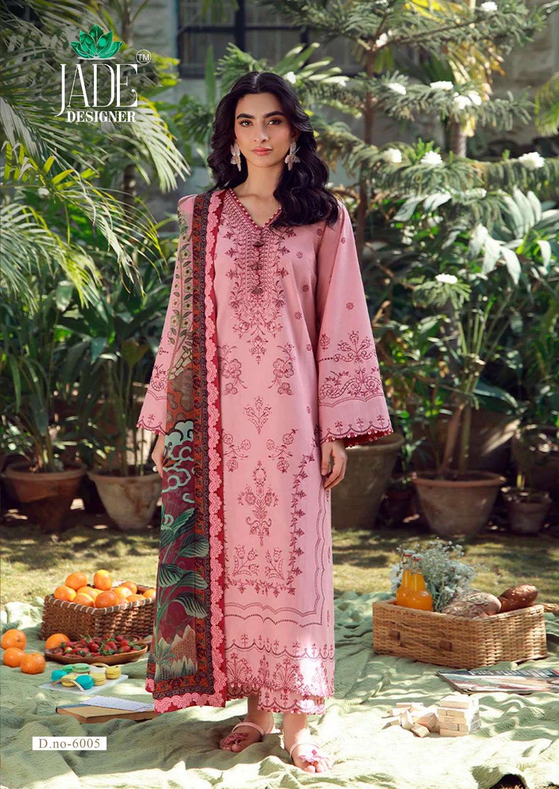 JADE AYESHA ZARA VOL 6 LAWN COTTON DIGITAL PRINT SALWAR SUIT