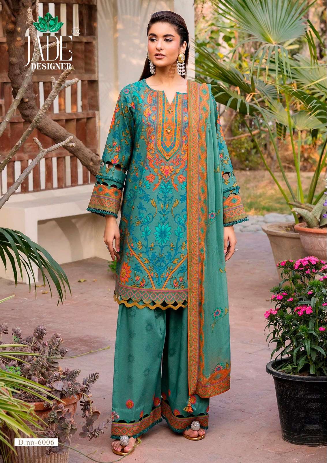 JADE AYESHA ZARA VOL 6 LAWN COTTON DIGITAL PRINT SALWAR SUIT