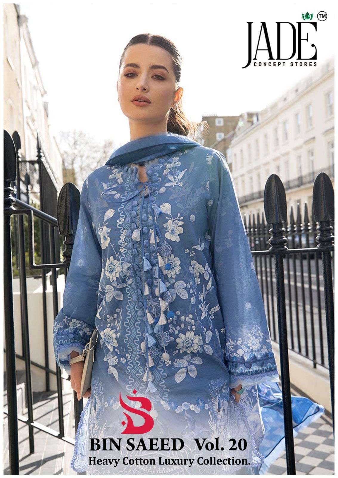 JADE BIN SAEED HEAVY COTTON LUXURY COLLECTION VOL 20 READY MADE COLLECTION 