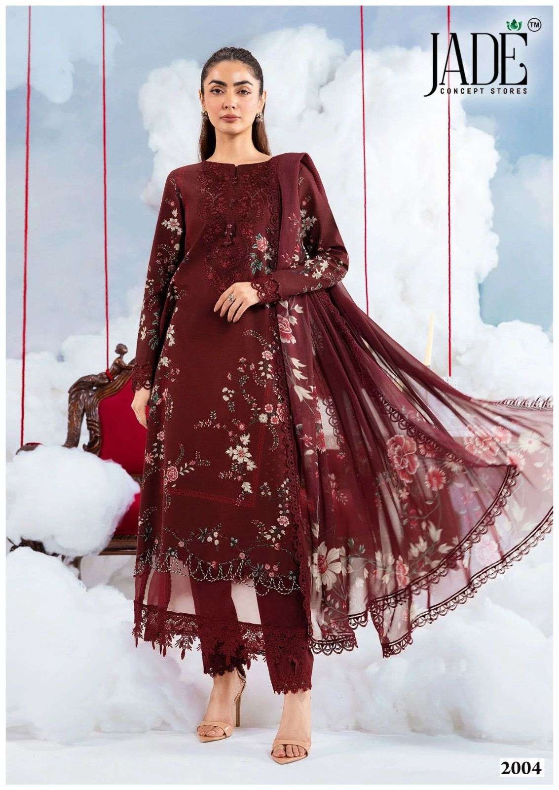 JADE BIN SAEED HEAVY COTTON LUXURY COLLECTION VOL 20 READY MADE COLLECTION 
