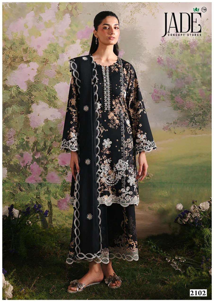 JADE BIN SAEED HEAVY COTTON LUXURY COLLECTION VOL 21 COTTON DIGITAL PRINT SALWAR SUIT