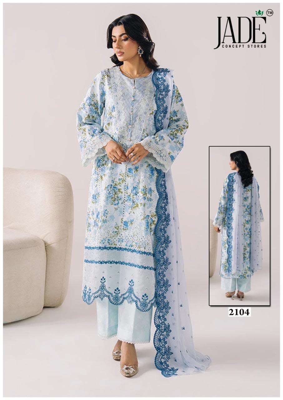 JADE BIN SAEED HEAVY COTTON LUXURY COLLECTION VOL 21 COTTON DIGITAL PRINT SALWAR SUIT