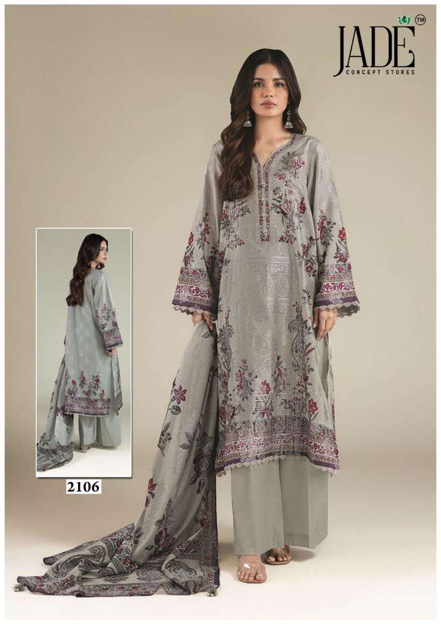 JADE BIN SAEED HEAVY COTTON LUXURY COLLECTION VOL 21 COTTON DIGITAL PRINT SALWAR SUIT