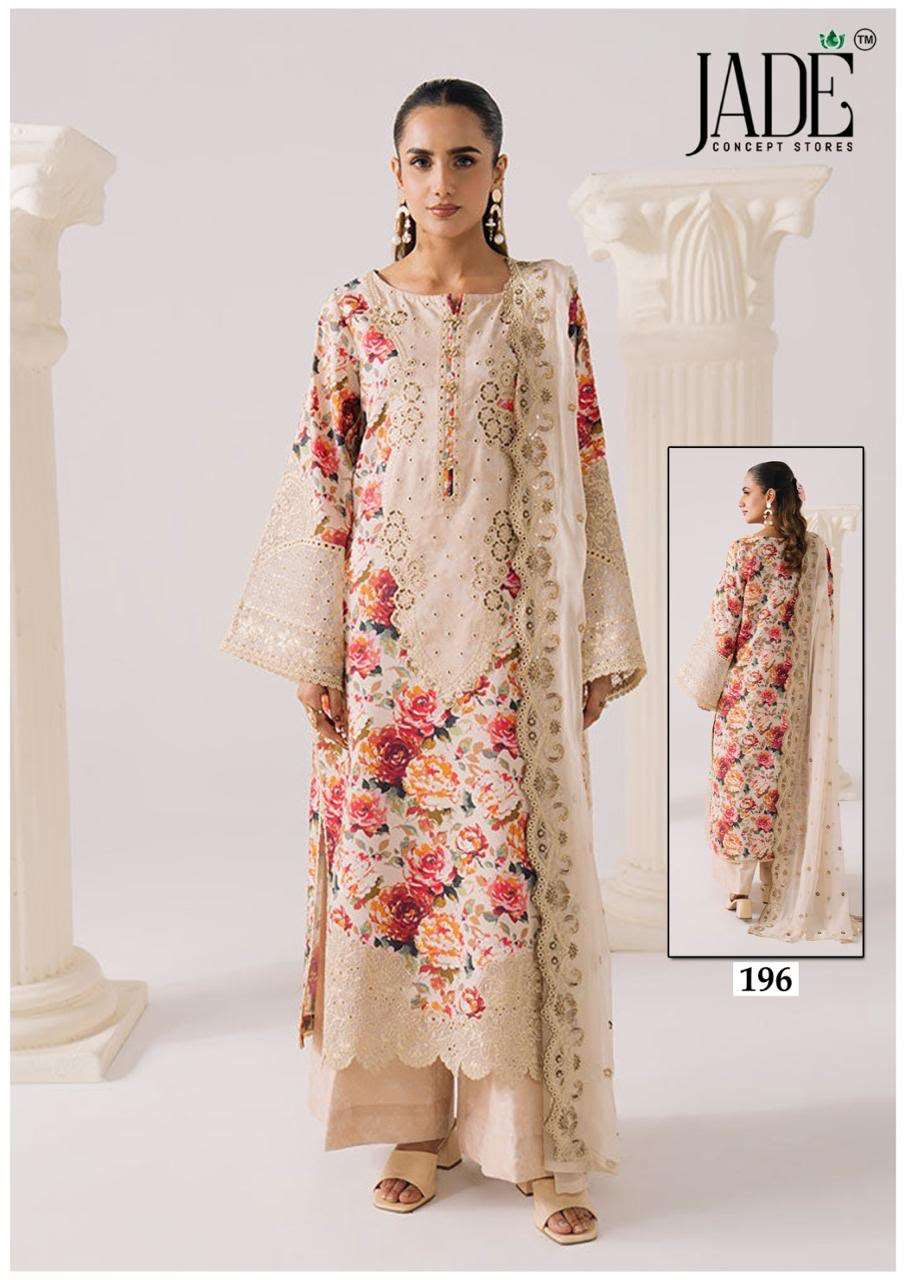 JADE CHEVRON EXCLUSIVE HEAVY COTTON VOL 20 COTTON DIGITAL PRINTS SALWAR SUIT
