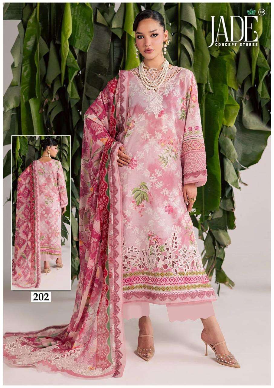 JADE CHEVRON EXCLUSIVE HEAVY COTTON VOL 21 COTTON DIGITAL PRINTS SALWAR SUIT
