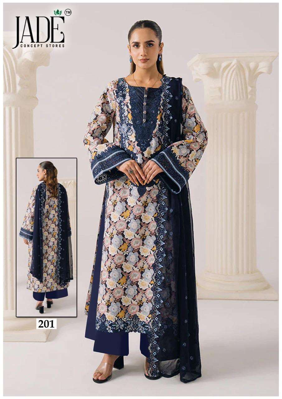 JADE CHEVRON EXCLUSIVE HEAVY COTTON VOL 21 COTTON DIGITAL PRINTS SALWAR SUIT