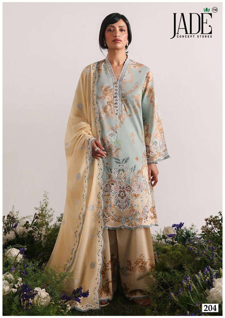 JADE CHEVRON EXCLUSIVE HEAVY COTTON VOL 21 COTTON DIGITAL PRINTS SALWAR SUIT